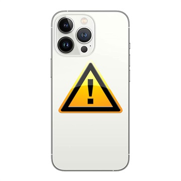 iPhone 13 Pro Max Takakannen Korjaus - sis. kehys - Valkoinen
