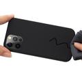 iPhone 13 Pro Max Nestemäinen Silikoni Suojakuori - MagSafe-yhteensopiva - Musta
