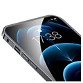 iPhone 13 Pro Max Bumper Metallico Karkaistulla Lasisella Takapaneelilla