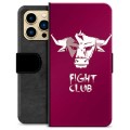 iPhone 13 Pro Max Premium Lompakkokotelo - Härkä