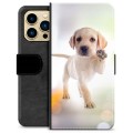 iPhone 13 Pro Max Premium Lompakkokotelo - Koira