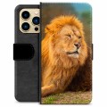iPhone 13 Pro Max Premium Lompakkokotelo - Leijona
