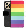 iPhone 13 Pro Max Premium Lompakkokotelo - Pride