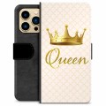 iPhone 13 Pro Max Premium Lompakkokotelo - Kuningatar