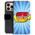 iPhone 13 Pro Max Premium Lompakkokotelo - Super Isä