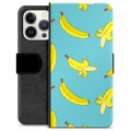 iPhone 13 Pro Premium Lompakkokotelo - Banaanit