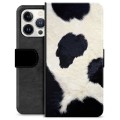 iPhone 13 Pro Premium Lompakkokotelo - Lehmännahka