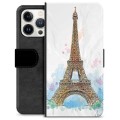 iPhone 13 Pro Premium Lompakkokotelo - Pariisi