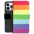 iPhone 13 Pro Premium Lompakkokotelo - Pride