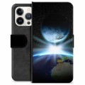iPhone 13 Pro Premium Lompakkokotelo - Avaruus