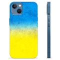 iPhone 13 TPU Kotelo Ukrainan Lippu - Kaksisävyinen