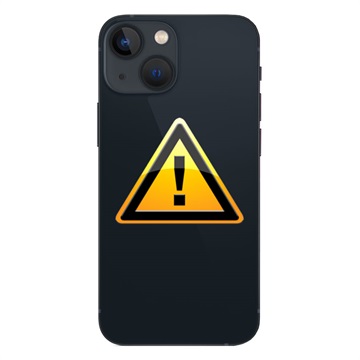 iPhone 12 mini Takakannen Korjaus - sis. kehys - Musta