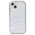 iPhone 14 Perhos- ja helmi-TPU-kotelo - läpinäkyvä