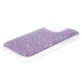 iPhone 14 Iskunkestävä TPU Suojakuori - Violetti
