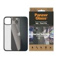 iPhone 14 Plus/15 Plus PanzerGlass ClearCase Antibakteerinen Kotelo - Musta / Kirkas