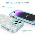 iPhone 14 Pro Ahastyle WE13 360 Suojaushybridikotelo - Daisies