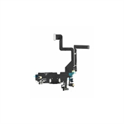 iPhone 14 Pro Latausliitin Flex Kaapeli - Musta