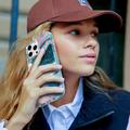 iPhone 14 Pro Max Ahastyle WE13 360 Suojaushybridikotelo - värikäs aalto