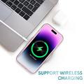 iPhone 14 Pro Max Ahastyle WE13 360 Suojaushybridikotelo - violetti marmori
