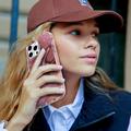 iPhone 14 Pro Max Ahastyle WE13 360 Suojaushybridikotelo - violetti marmori