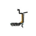 iPhone 14 Pro Max Latausliitin Flex Kaapeli - Hopea
