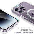 iPhone 14 Pro Max Hybridikotelo - MagSafe-yhteensopiva - Läpinäkyvä