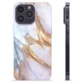 iPhone 14 Pro Max TPU Suojakuori - Elegantti Marmori