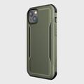 iPhone 14 Raptic Fort Biohajoava kotelo - MagSafe-yhteensopiva - vihreä
