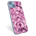 iPhone 14 TPU Suojakuori - Vaaleanpunainen Kristalli