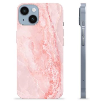 iPhone 14 TPU Suojakuori - Ruusun Marmori