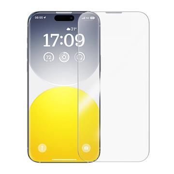 iPhone 15 Baseus Diamond Sarja Panssarilasi - 9H - Läpinäkyvä