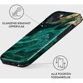 iPhone 15 Burga Tough Hybridikotelo - Emerald Pool