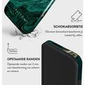 iPhone 15 Burga Tough Hybridikotelo - Emerald Pool