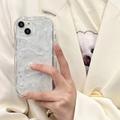 iPhone 15 Perhos- ja helmi-TPU-kotelo - läpinäkyvä