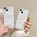 iPhone 15 Perhos- ja helmi-TPU-kotelo - läpinäkyvä