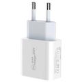 iPhone 15 Pro/15 Pro Max/16 Pro/16 Pro Max Laturi 20W ja kaapeli 2m - Valkoinen