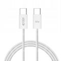 iPhone 15 Pro/15 Pro Max/16 Pro/16 Pro Max Laturi 20W ja kaapeli 2m - Valkoinen