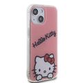 iPhone 15 Hello Kitty IML Daydreaming Kotelo - Vaaleanpunainen
