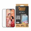 iPhone 15 PanzerGlass PanzerGlass Ultra-Wide Fit EasyAligner -Panssarilasi - 9H - musta reuna