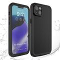 Active Sarja IP68 iPhone 15 Plus Vesitiivis Suojakotelo - Musta