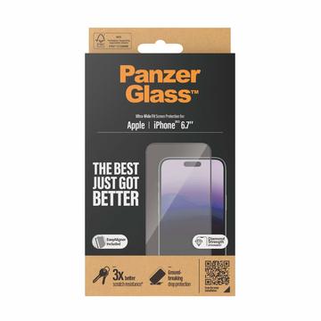 iPhone 15 Plus PanzerGlass Ultra-Wide Fit EasyAligner -Panssarilasi - 9H