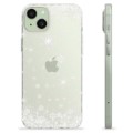 iPhone 15 Plus TPU Suojakuori - Lumihiutaleet