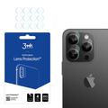 iPhone 15 Pro 3MK Hybrid Kameralinssin Panssarilasi - 7H - 4 Kpl.