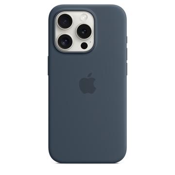 iPhone 15 Pro Apple Silikonikuori MagSafella MT1D3ZM/A - Myrskynsininen