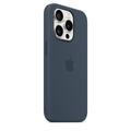iPhone 15 Pro Apple Silikonikuori MagSafella MT1D3ZM/A - Myrskynsininen