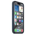 iPhone 15 Pro Apple Silikonikuori MagSafella MT1D3ZM/A - Myrskynsininen