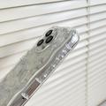iPhone 15 Pro Perhos- ja helmi-TPU-kotelo - läpinäkyvä