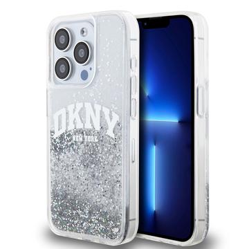 iPhone 15 Pro DKNY Liquid Glitter Arch Logo Suojakuori