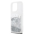 iPhone 15 Pro DKNY Liquid Glitter Arch Logo Suojakuori