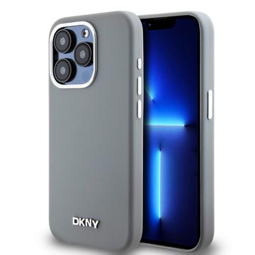 iPhone 15 Pro DKNY Liquid Silicone Metal Logo Suojakuori - Magsafe-yhteensopiva